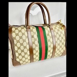 Gucci vintage Boston Bag